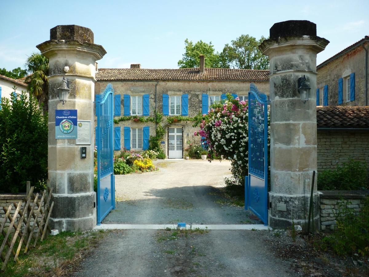 Le Logis De Faugerit Panzió Frontenay-Rohan-Rohan Kültér fotó