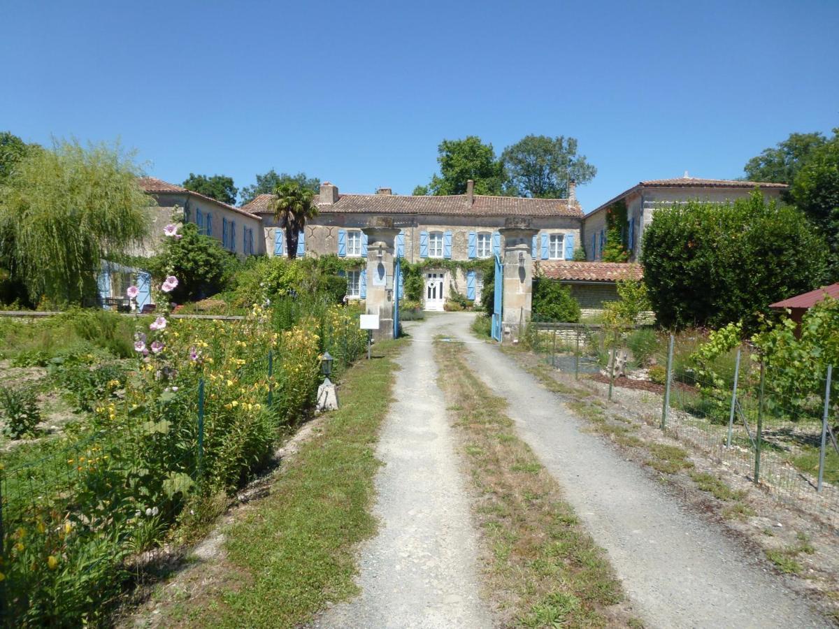 Le Logis De Faugerit Panzió Frontenay-Rohan-Rohan Kültér fotó